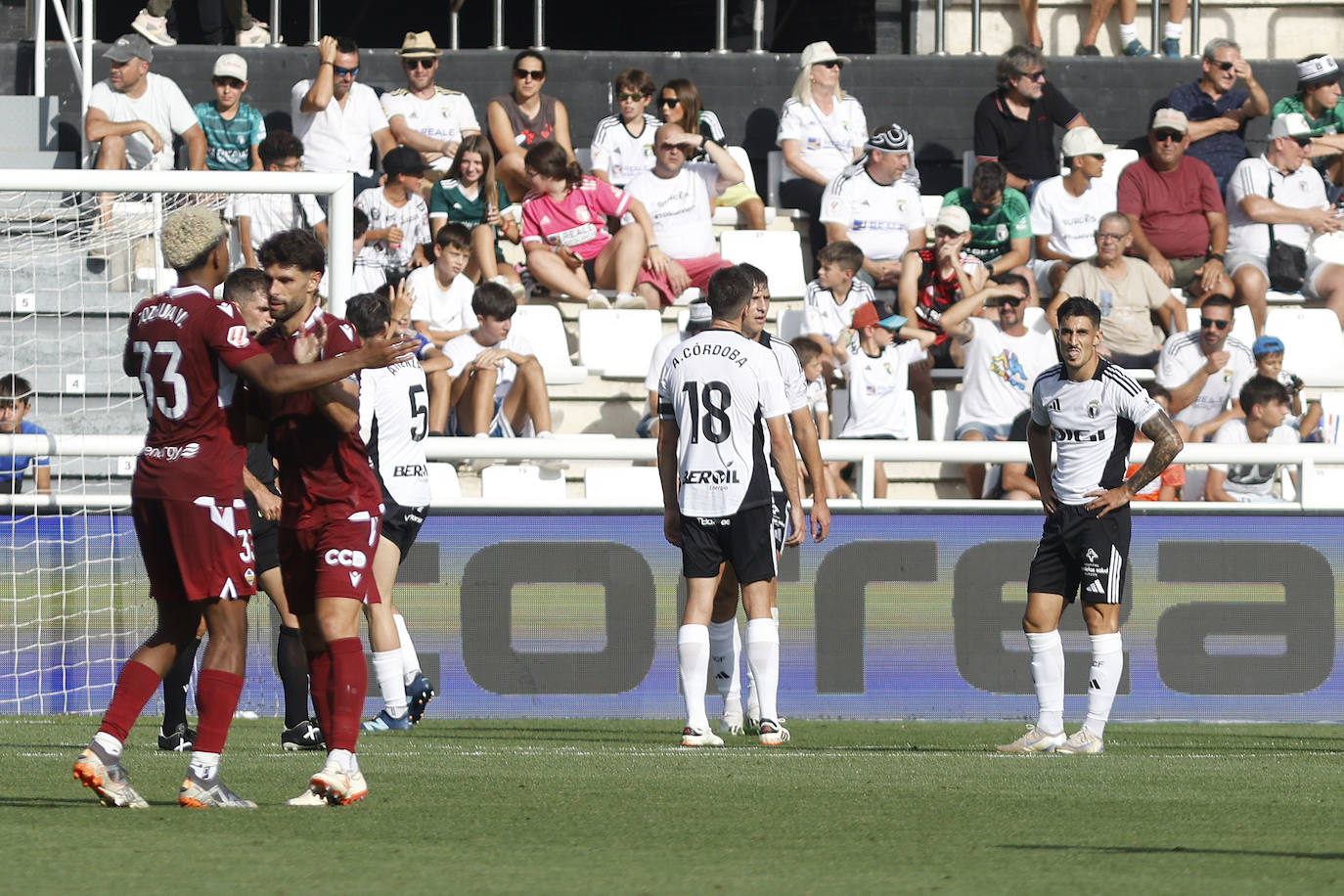 Así ha sido el partido del Burgos CF contra el CD Castellón