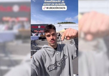 El influencer Peldanyos viraliza una nueva tienda de Burgos