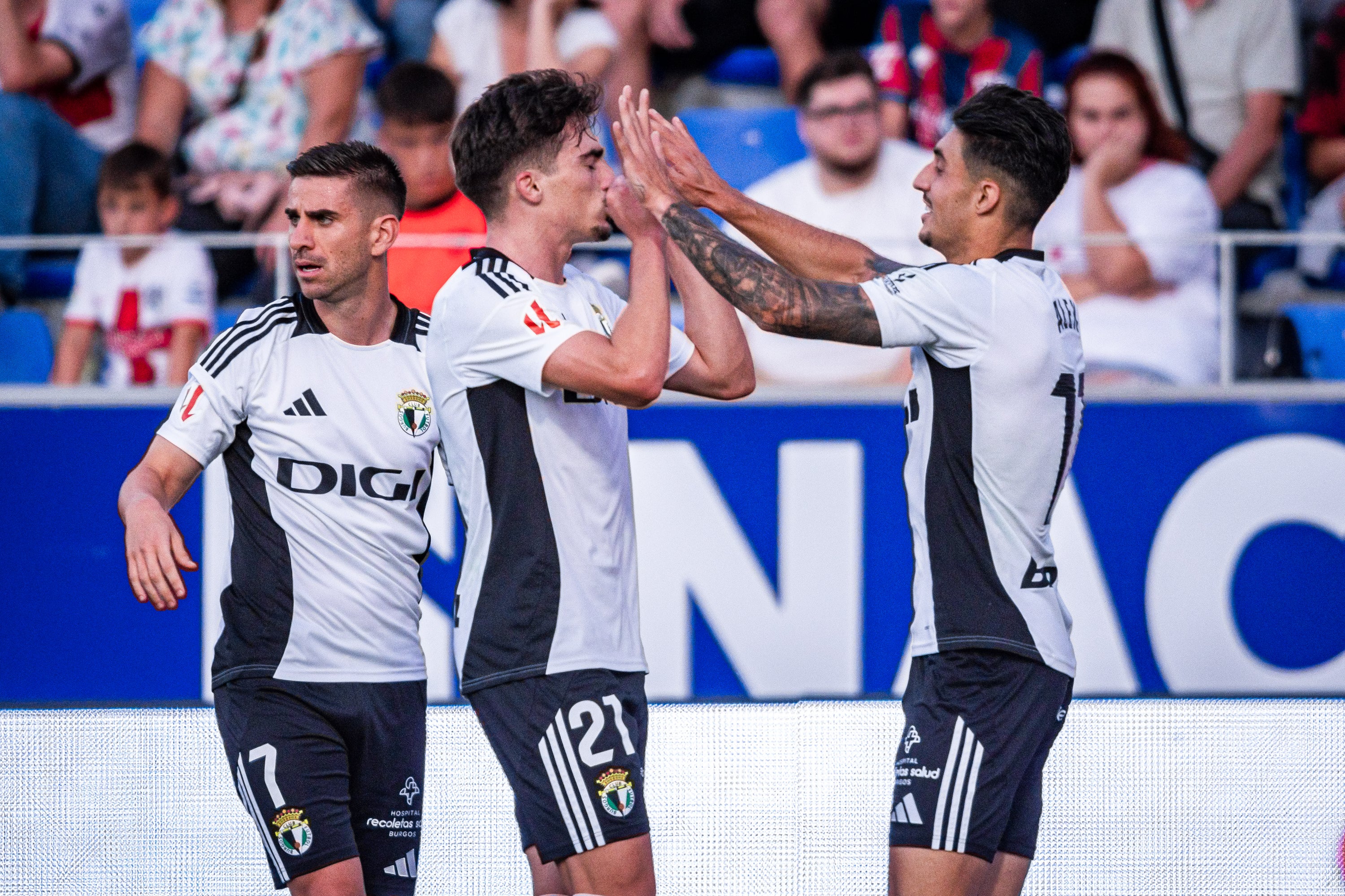 La victoria del Burgos CF, en imágenes