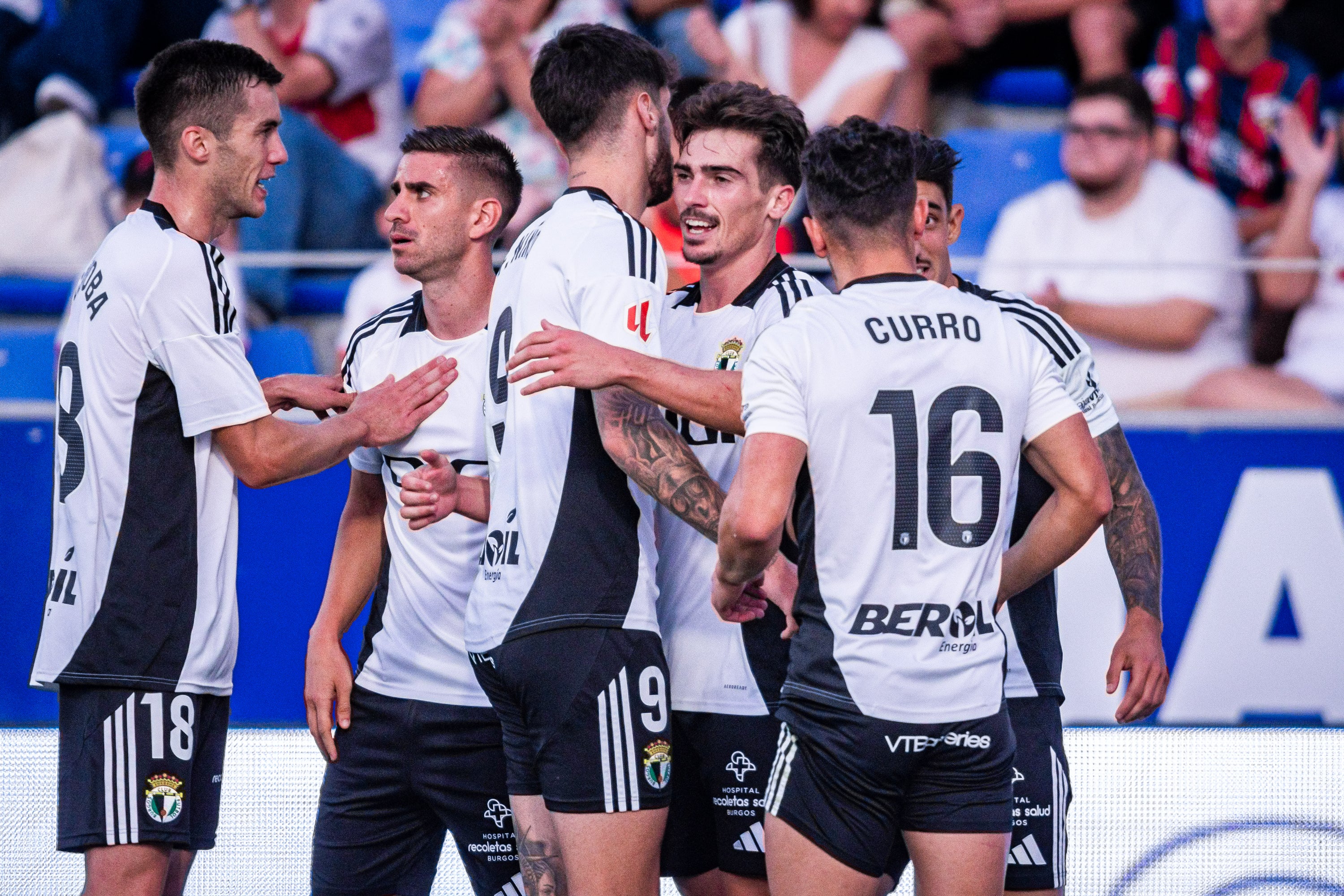 La victoria del Burgos CF, en imágenes