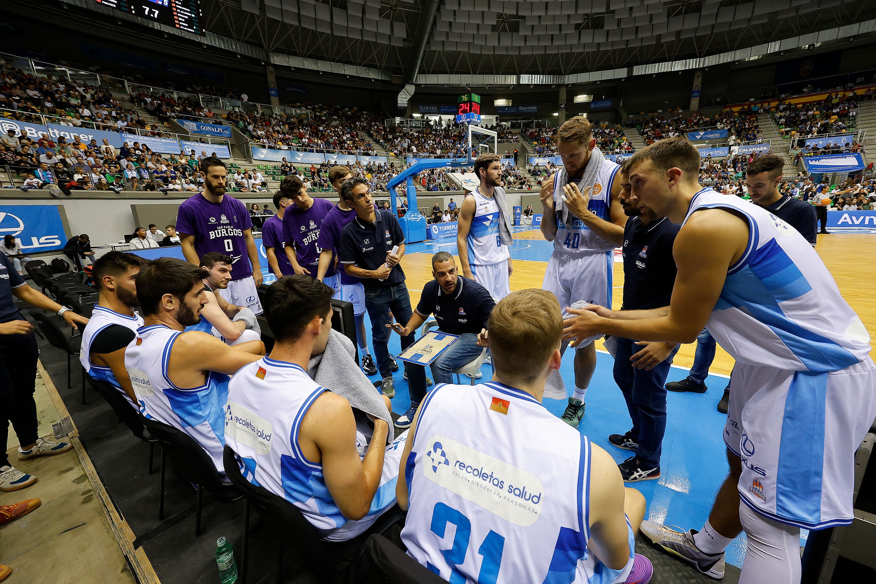 La victoria del San Pablo Burgos ante Tizona, en imágenes