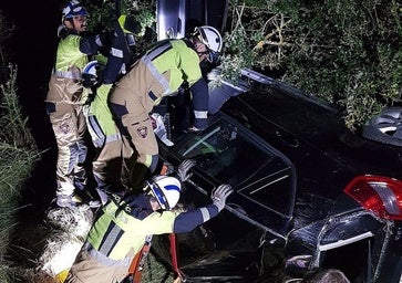 Localizan junto a un coche accidentado el cuerpo sin vida del desaparecido en Burgos