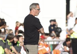 Jon Pérez Bolo, entrenador del Burgos.