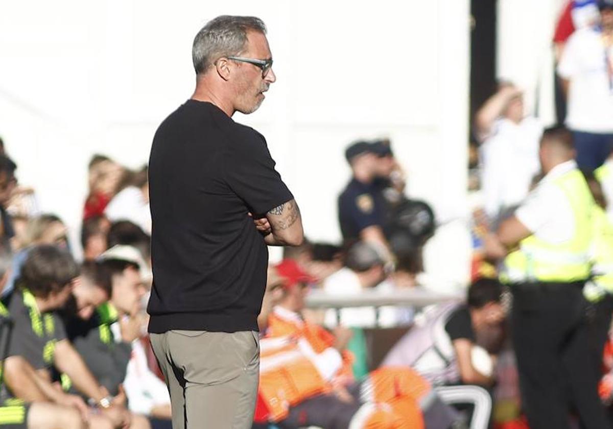 Jon Pérez Bolo, entrenador del Burgos.