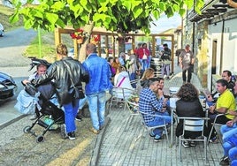 Los pueblos burgaleses aumentan su población en verano.