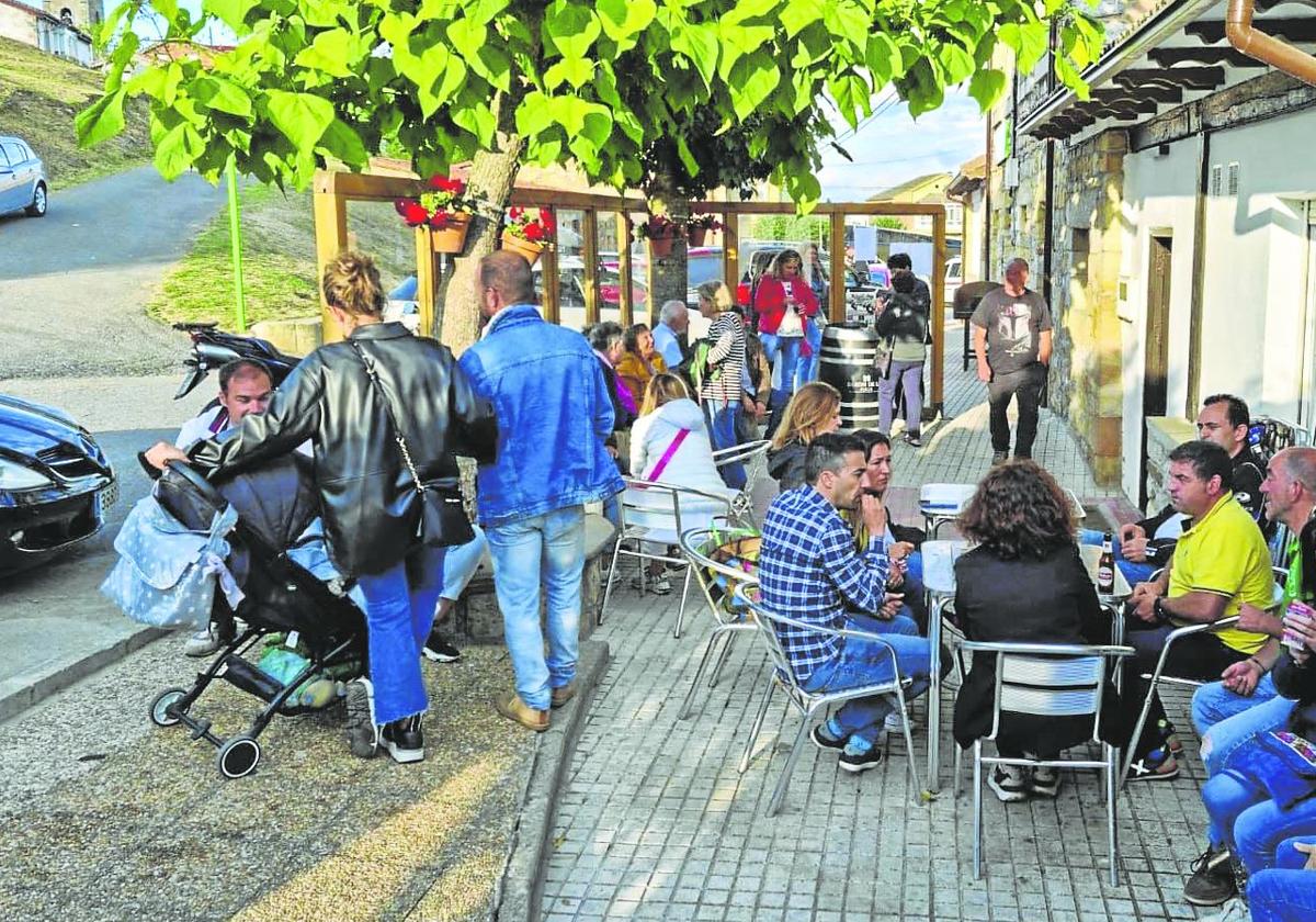 Los pueblos burgaleses aumentan su población en verano.