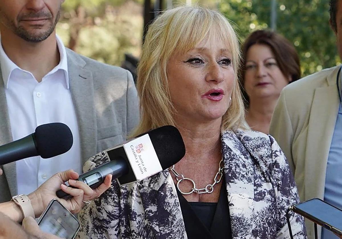 La consejera de Industria, Comercio y Empleo, Leticia García.