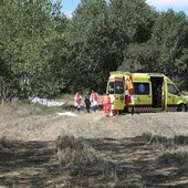 Imágenes del accidente mortal de una avioneta tras despegar en Burgos