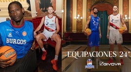 Las nuevas equipaciones del Silbö San Pablo Burgos.