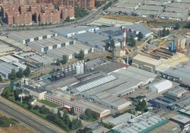 Imagen aérea del polígono industrial Burgos Este.