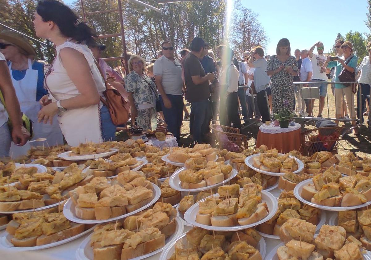 Día de Exaltación de la Patata, en una edición anterior.