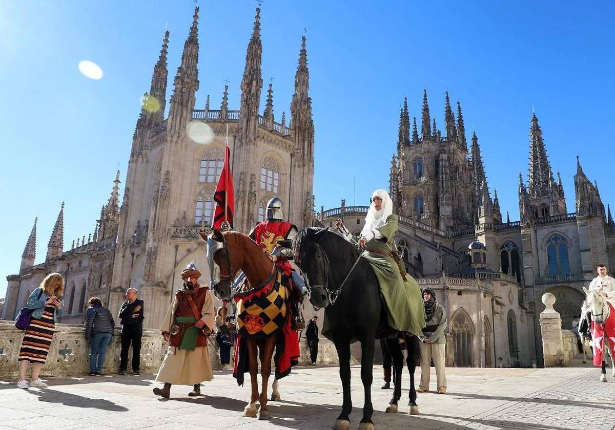 Burgos se engalana para recibir a El Cid