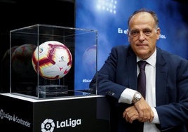 Javier Tebas, presidente de LaLiga.