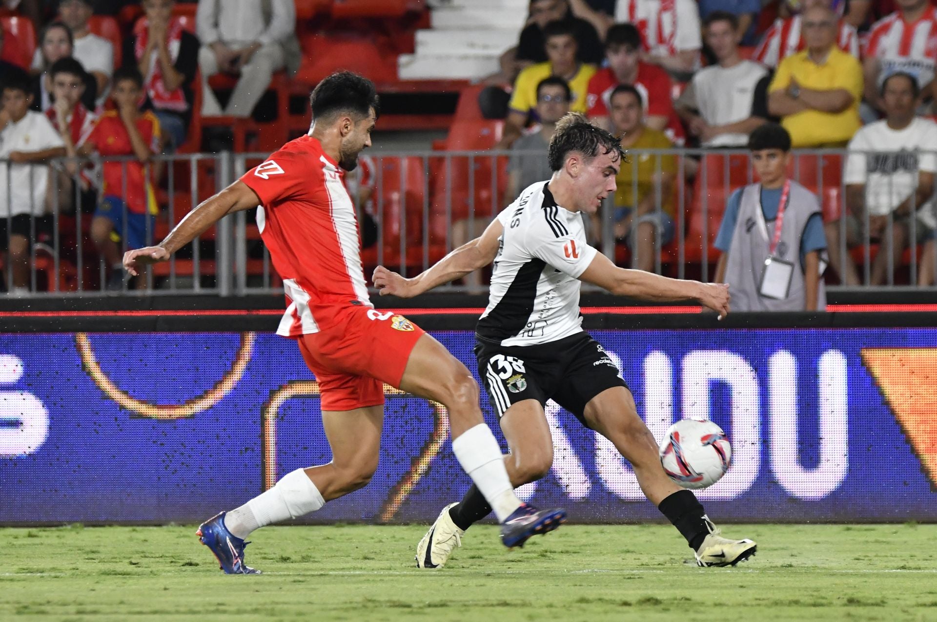 Así ha sido el partido entre el Burgos CF y el Almería