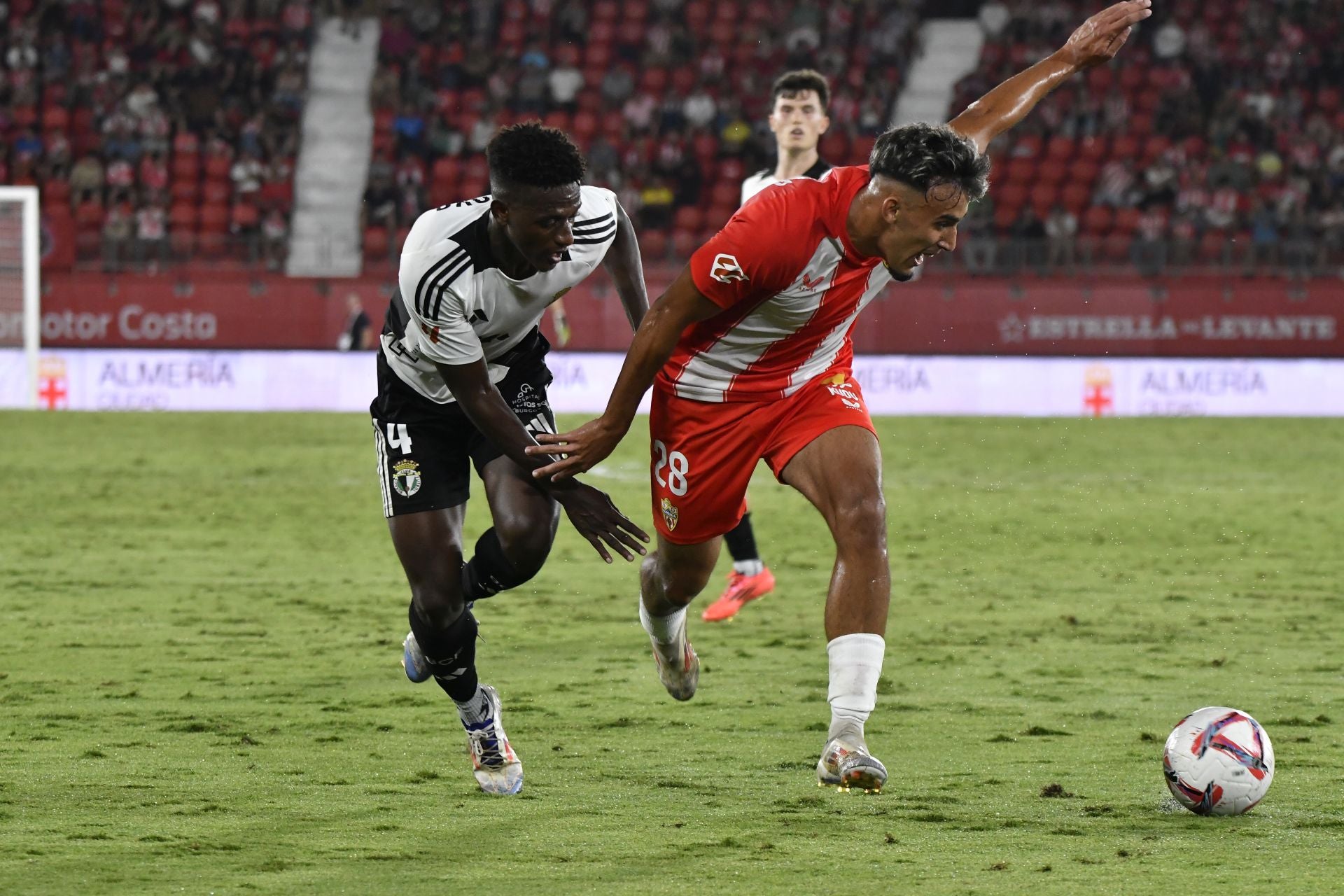 Así ha sido el partido entre el Burgos CF y el Almería