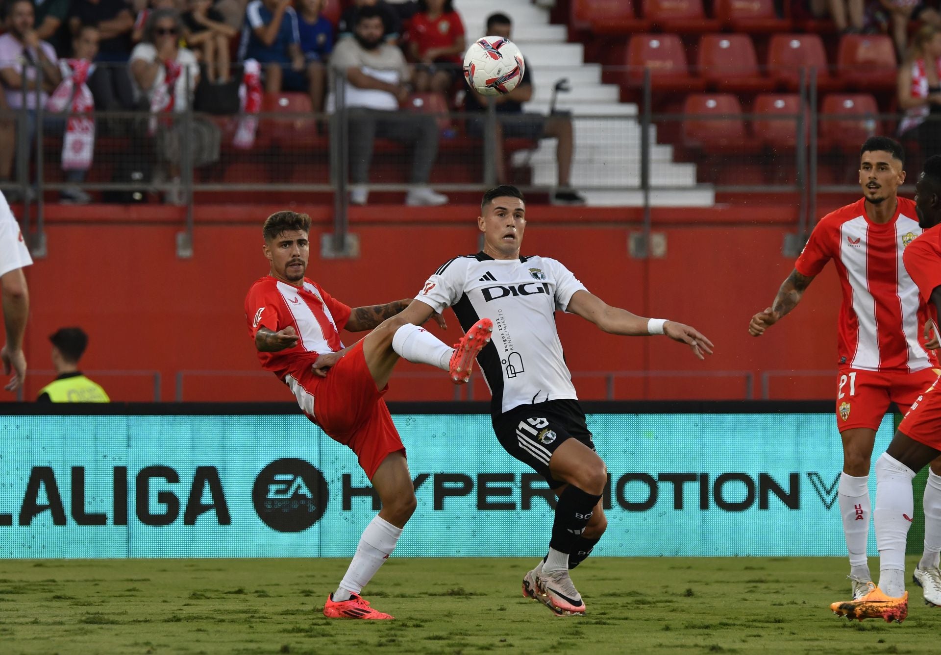 Así ha sido el partido entre el Burgos CF y el Almería