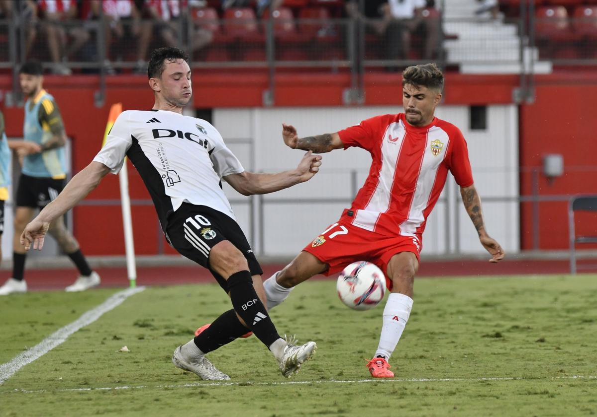 Así ha sido el partido entre el Burgos CF y el Almería