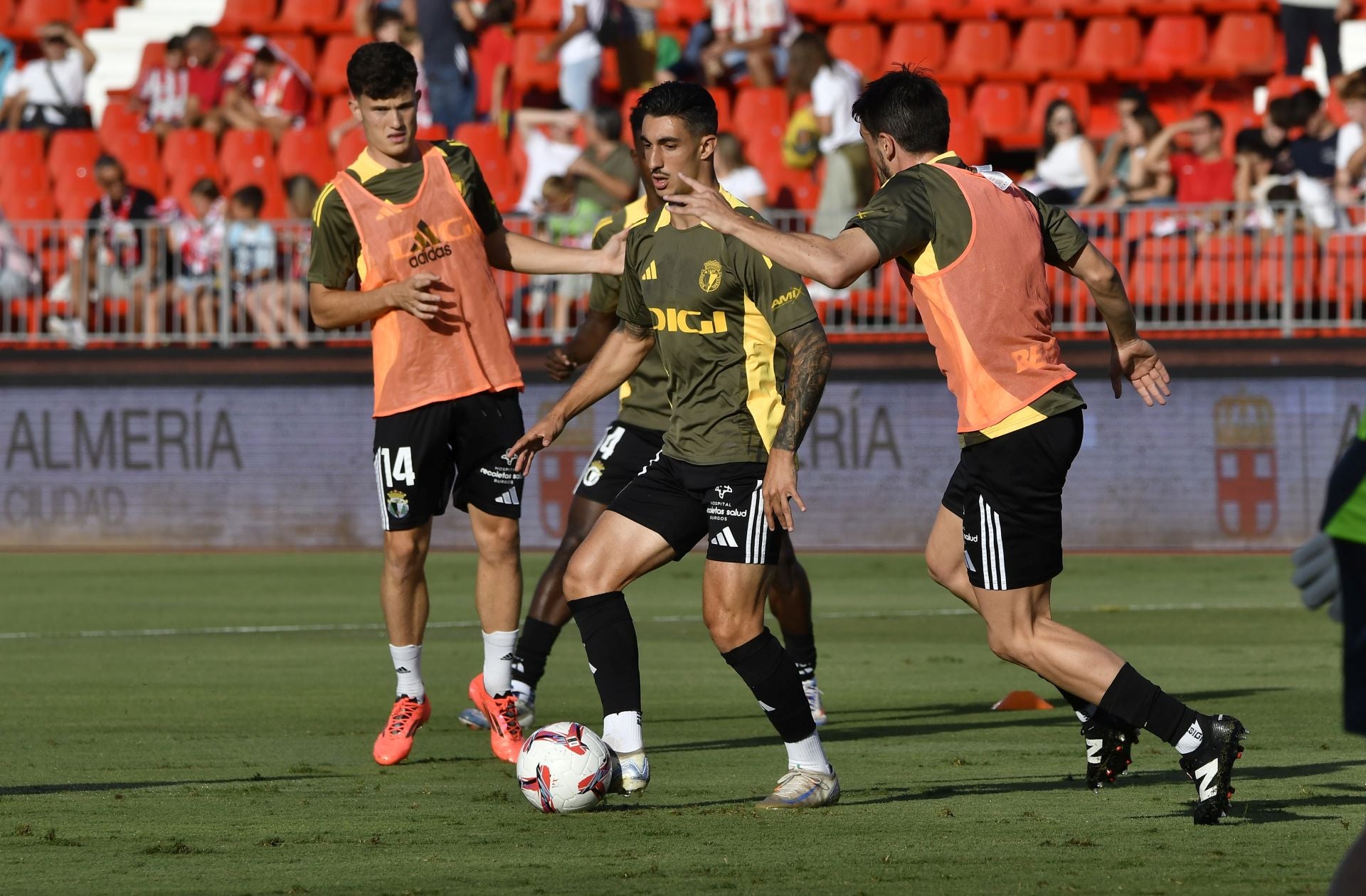 Así ha sido el partido entre el Burgos CF y el Almería