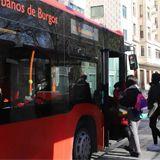 Los autobuses urbanos de Burgos serán gratis hasta el martes