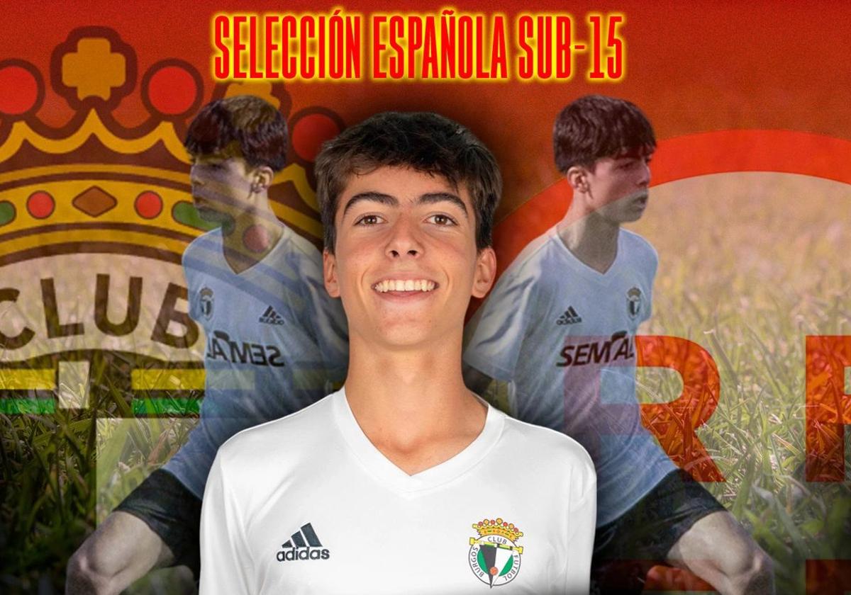 El burgalés Manuel Lacalle, convocado con la Selección Española sub-15