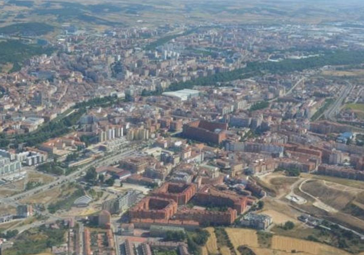 Vista aérea de Burgos.