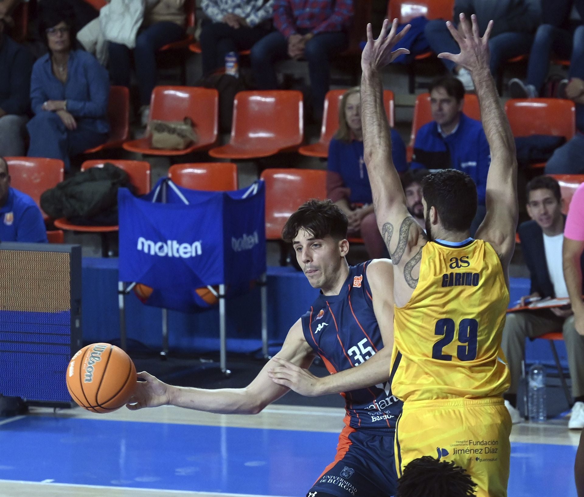 Así fue el partido entre Tizona y Estudiantes