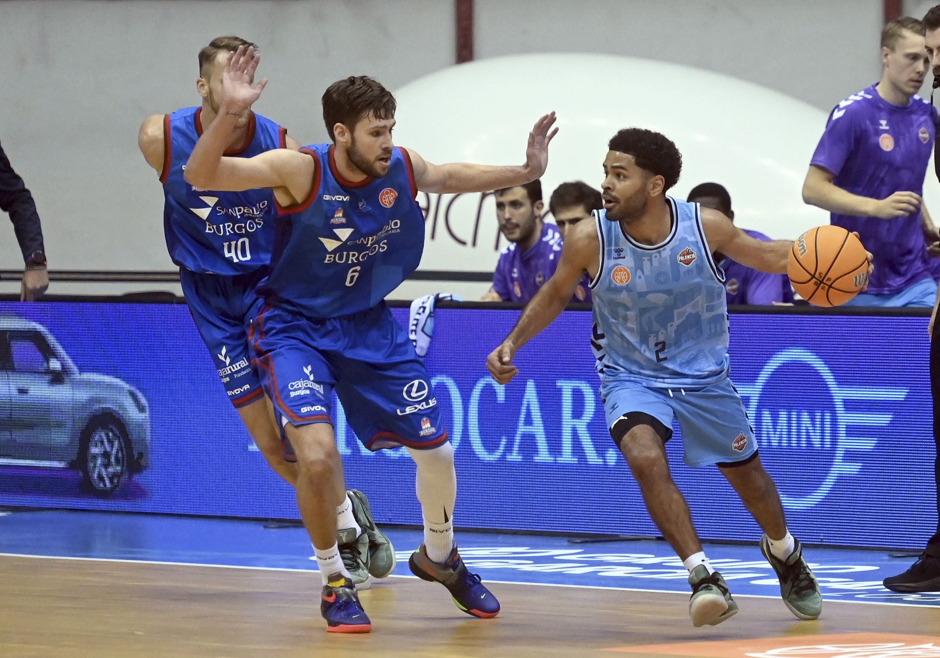 Así fue el partido entre San Pablo Burgos y Palencia