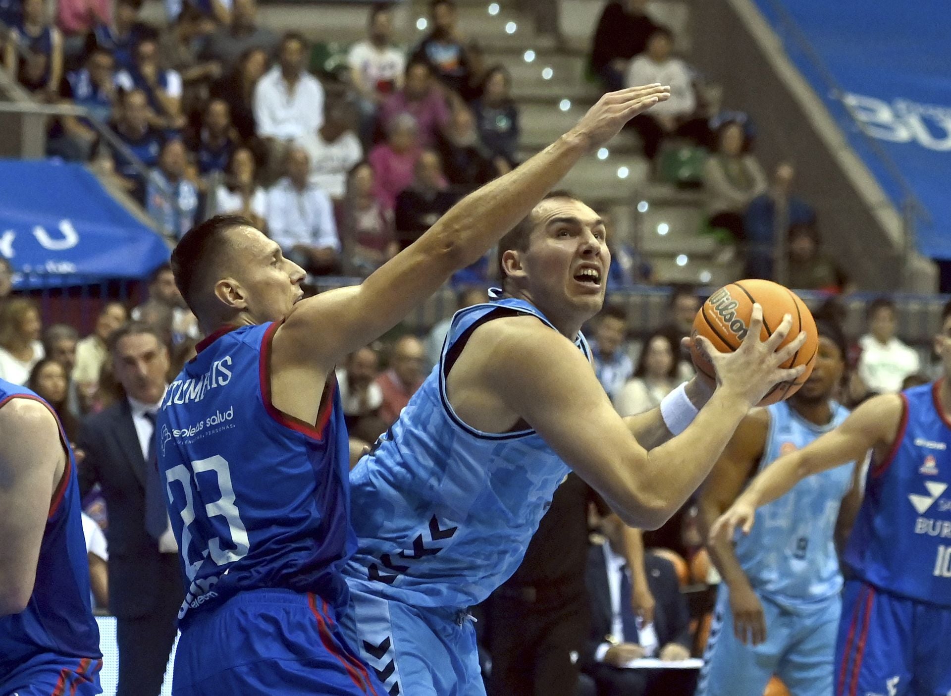 Así fue el partido entre San Pablo Burgos y Palencia