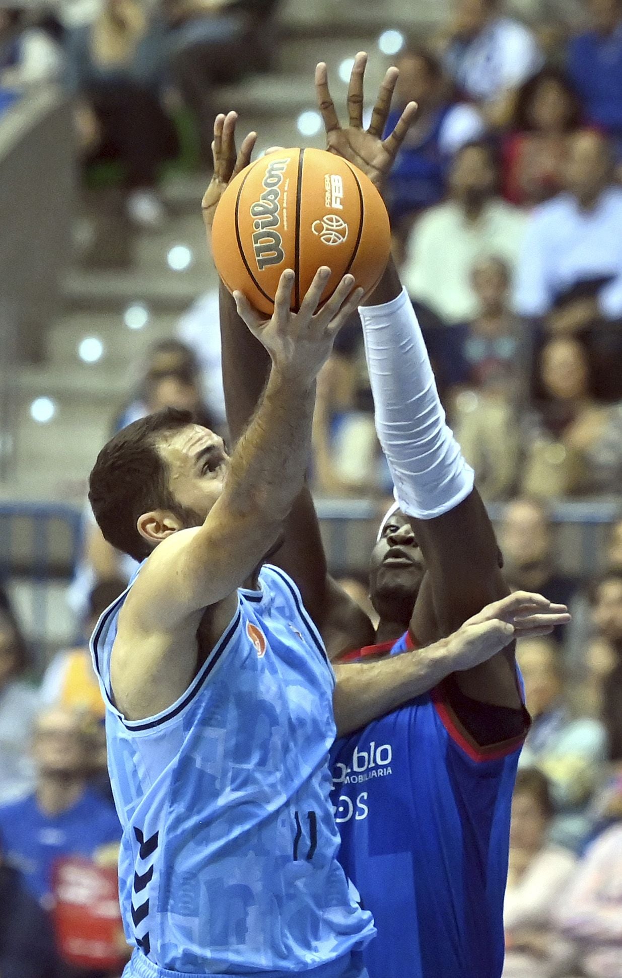 Así fue el partido entre San Pablo Burgos y Palencia