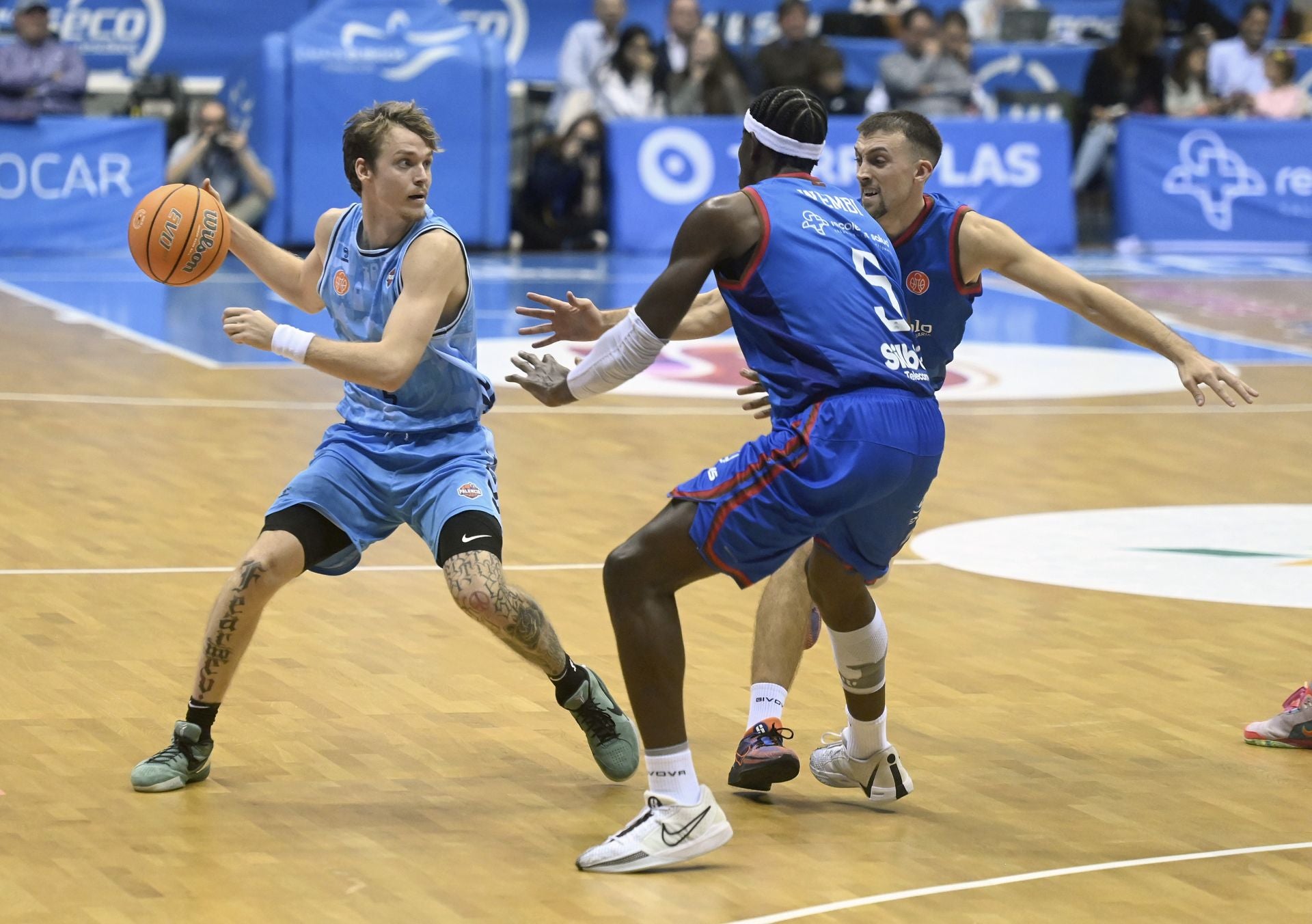 Así fue el partido entre San Pablo Burgos y Palencia