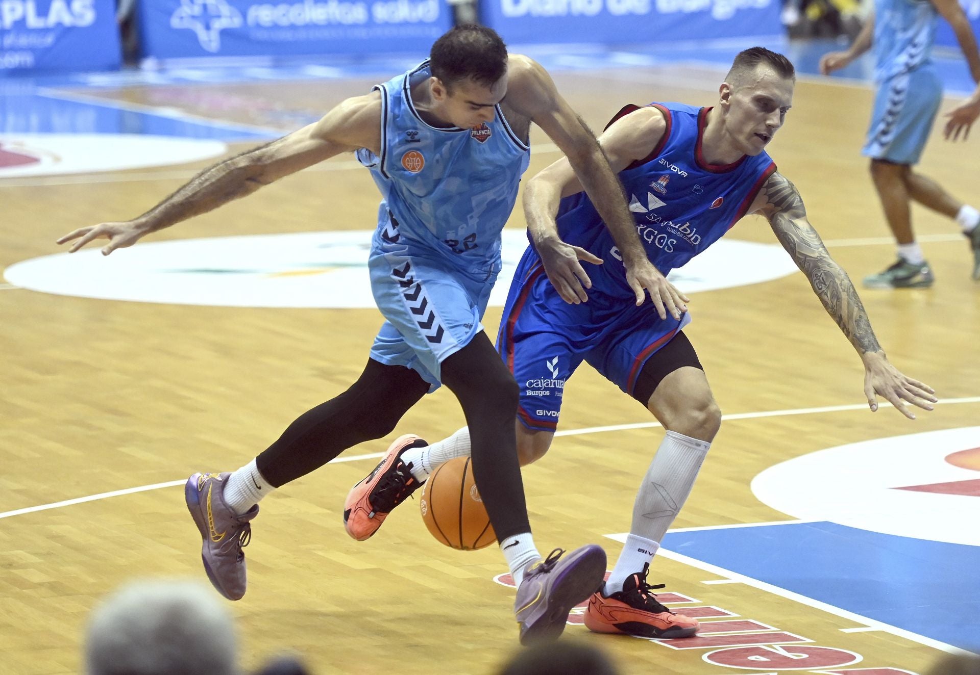 Así fue el partido entre San Pablo Burgos y Palencia