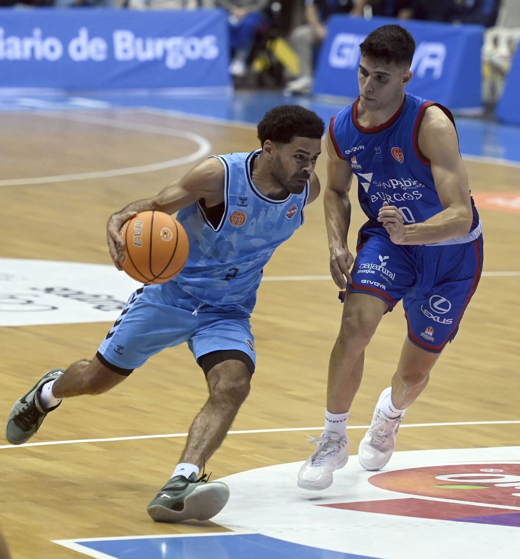 Así fue el partido entre San Pablo Burgos y Palencia