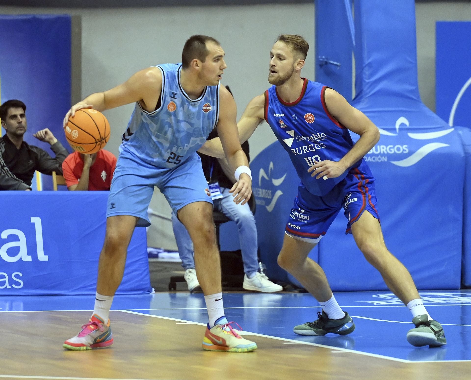 Así fue el partido entre San Pablo Burgos y Palencia