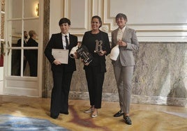 Laura Rodríguez, sumiller burgalesa junto a Claudia Gozalbes y Giorgia Scaramella