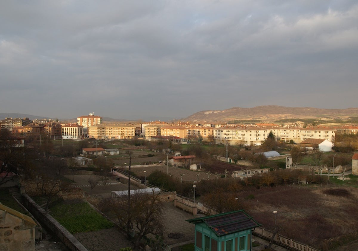 Vista parcial de la ciudad de Medina de Pomar.