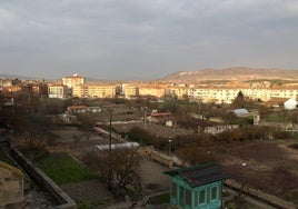 Vista parcial de la ciudad de Medina de Pomar.