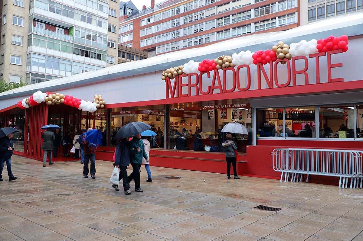 Así ha sido la inauguración del Mercado Norte provisional