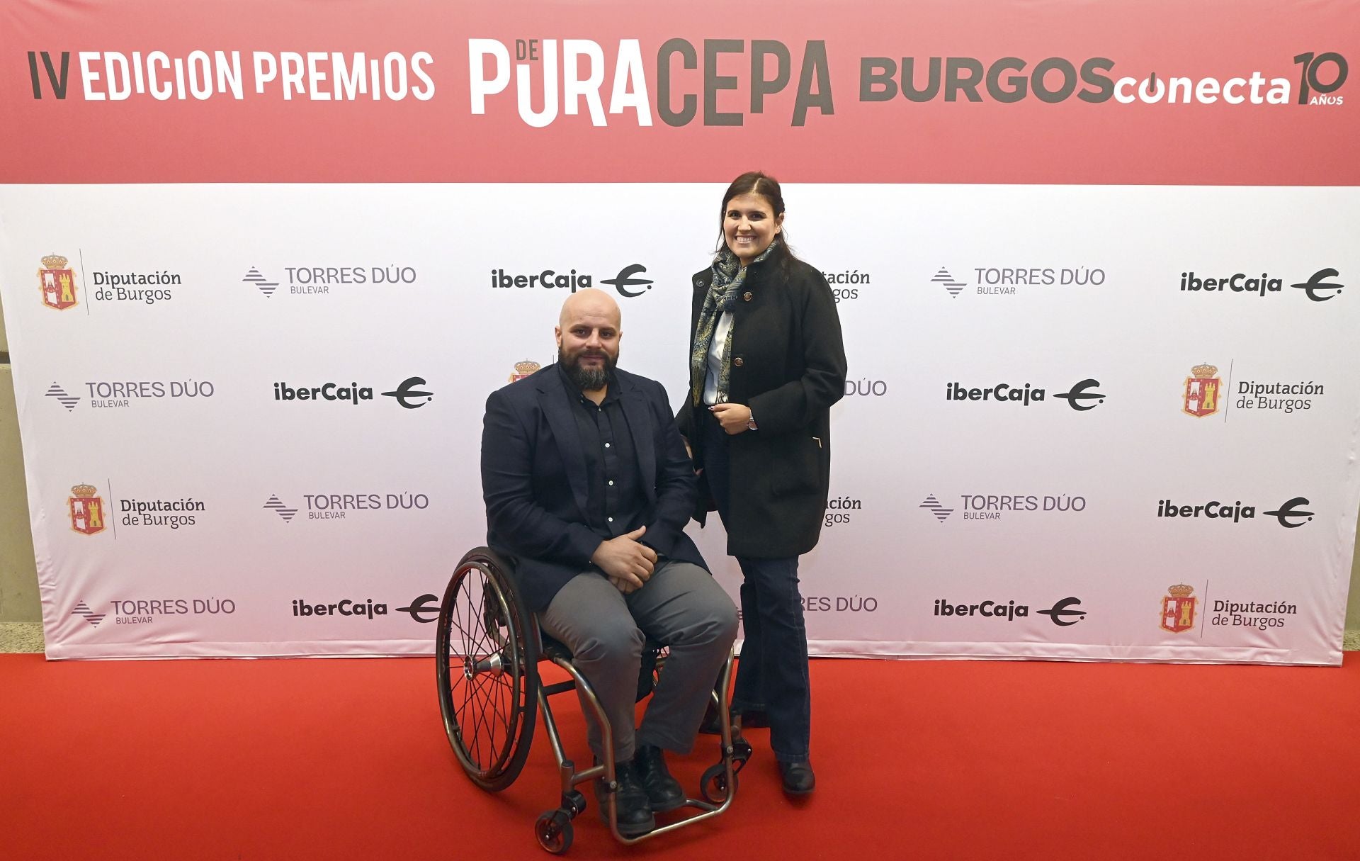 Jonathan Frontaura y Ángela Montes, de Servigest Burgos y Medora Consultoría.