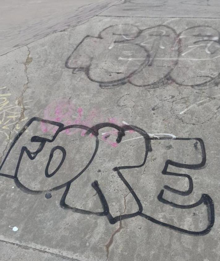 Imagen secundaria 2 - El skatepark de Burgos ha vuelto a ser vandalizado.