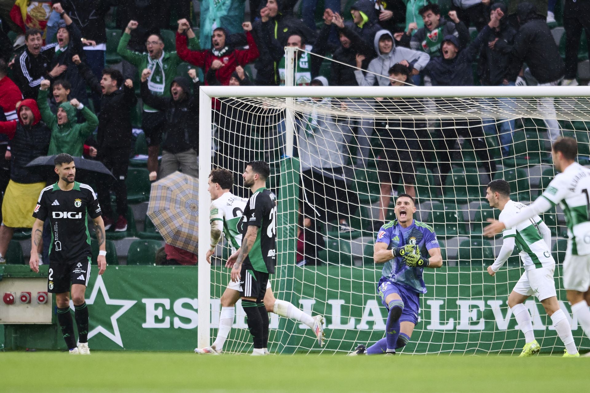 Derrota del Burgos en Elche