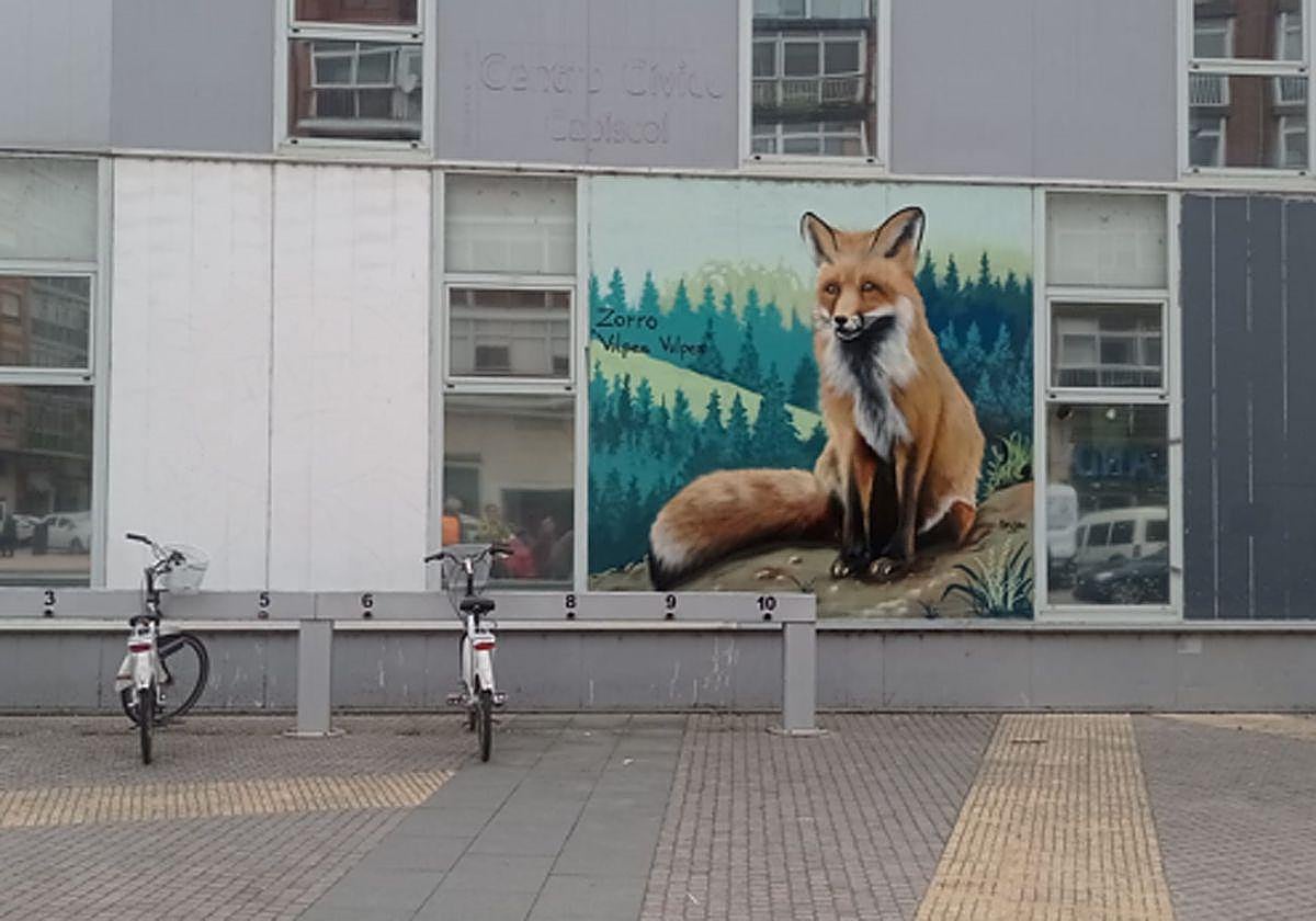 Mural del zorro.