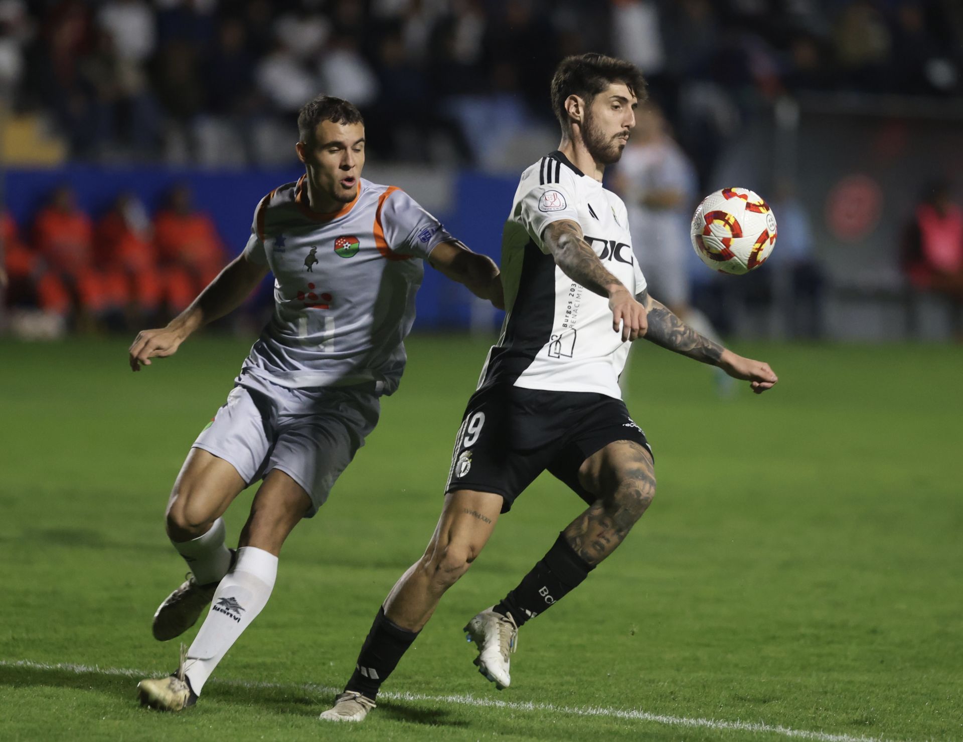 El partido entre el CD Móstoles y el Burgos CF, en imágenes