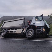 Muere un camionero de Burgos tras chocar contra un árbol en la N-623