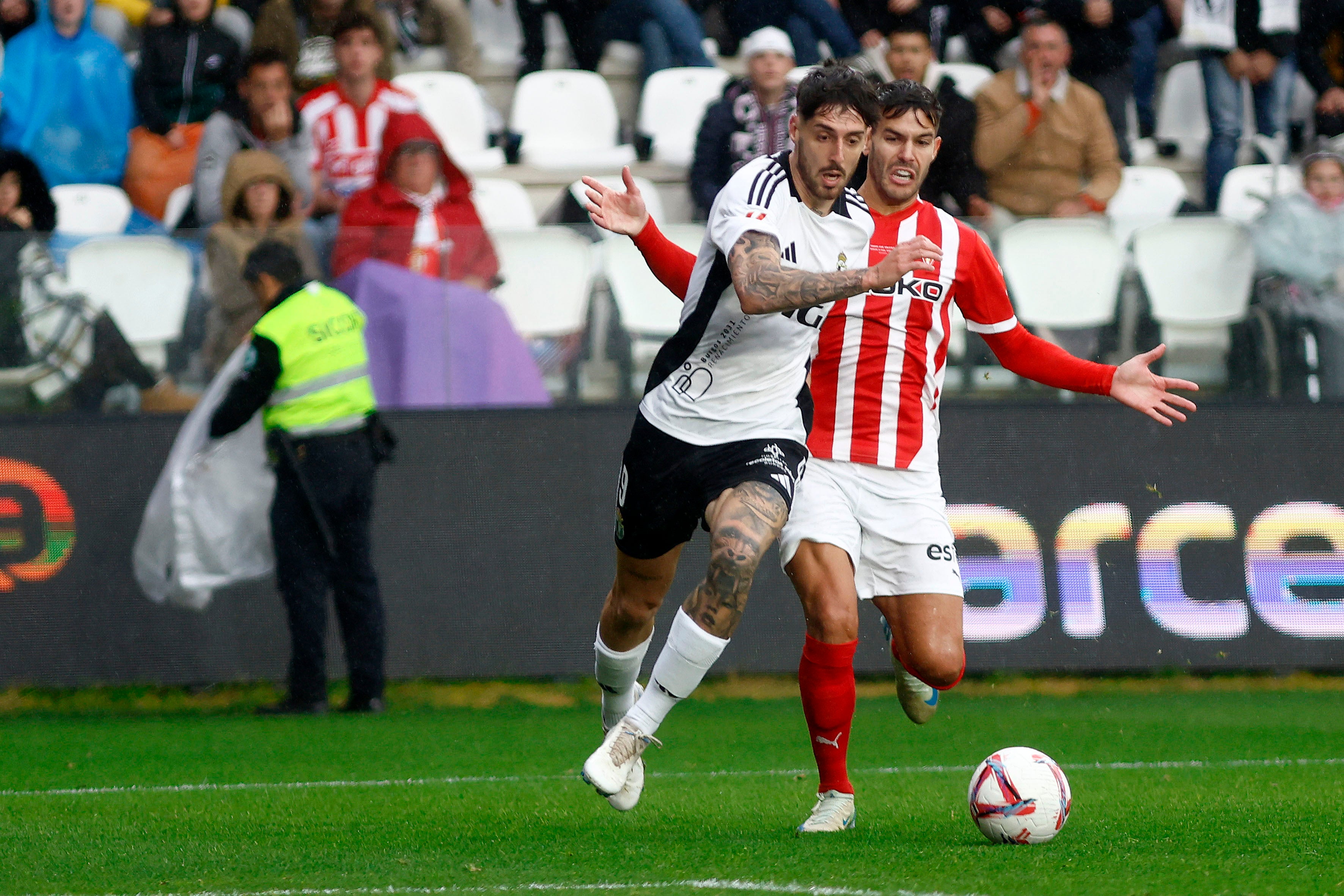 Así ha sido, en imágenes, la derrota del Burgos CF ante el Sporting