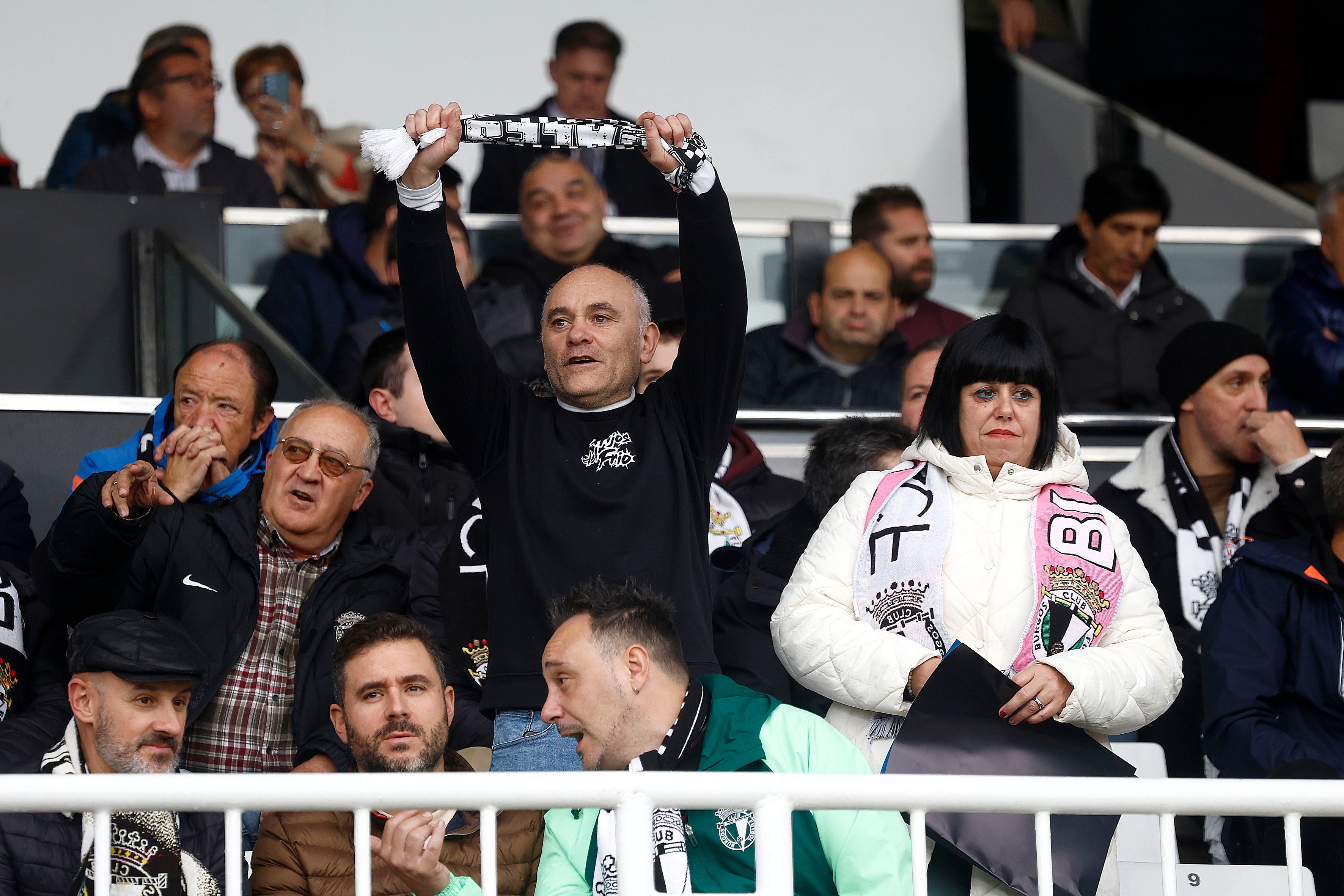 Así ha sido, en imágenes, la derrota del Burgos CF ante el Sporting