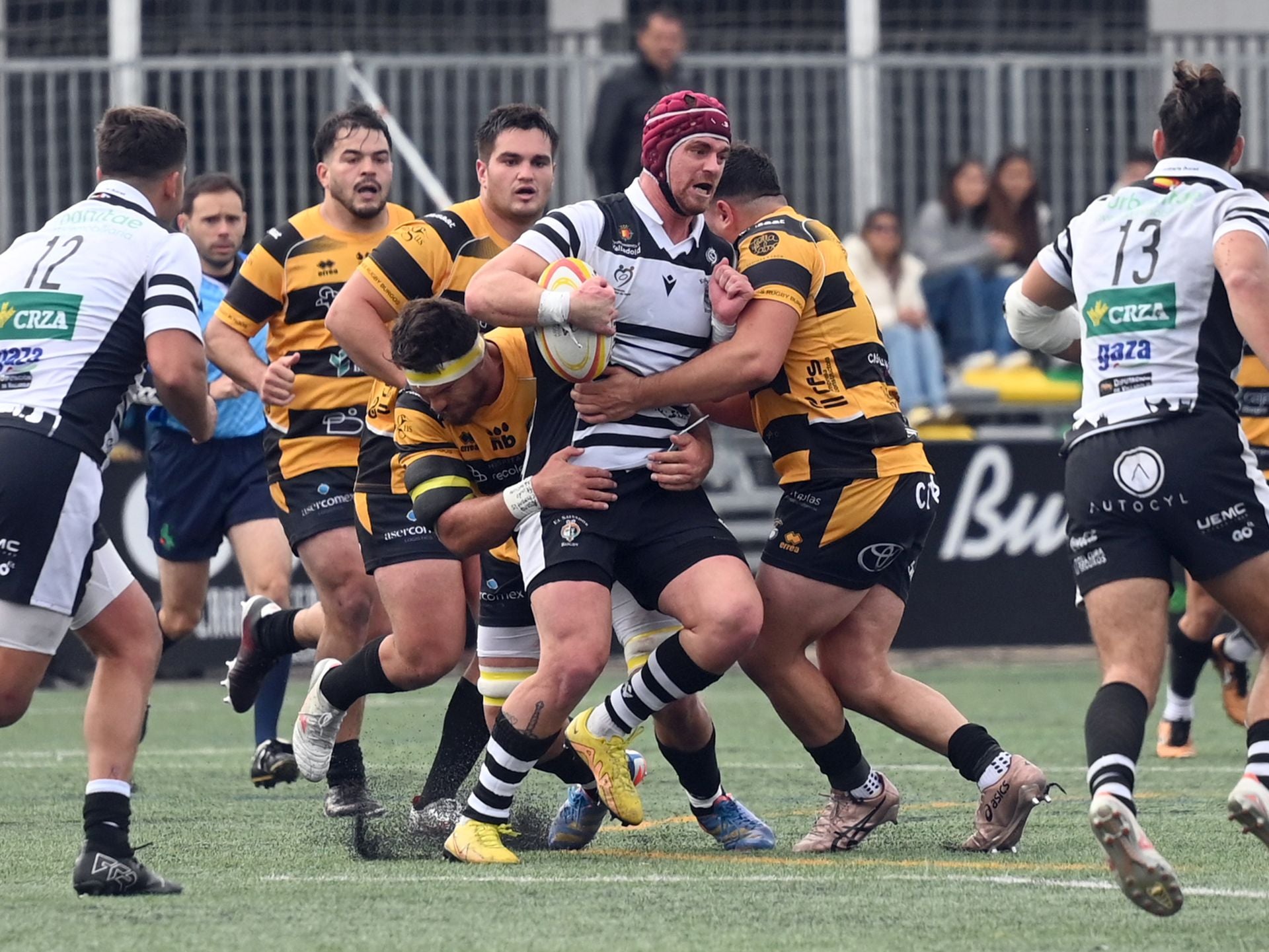 El partido del Recoletas Burgos Caja Rural frente a El Salvador, en imágenes