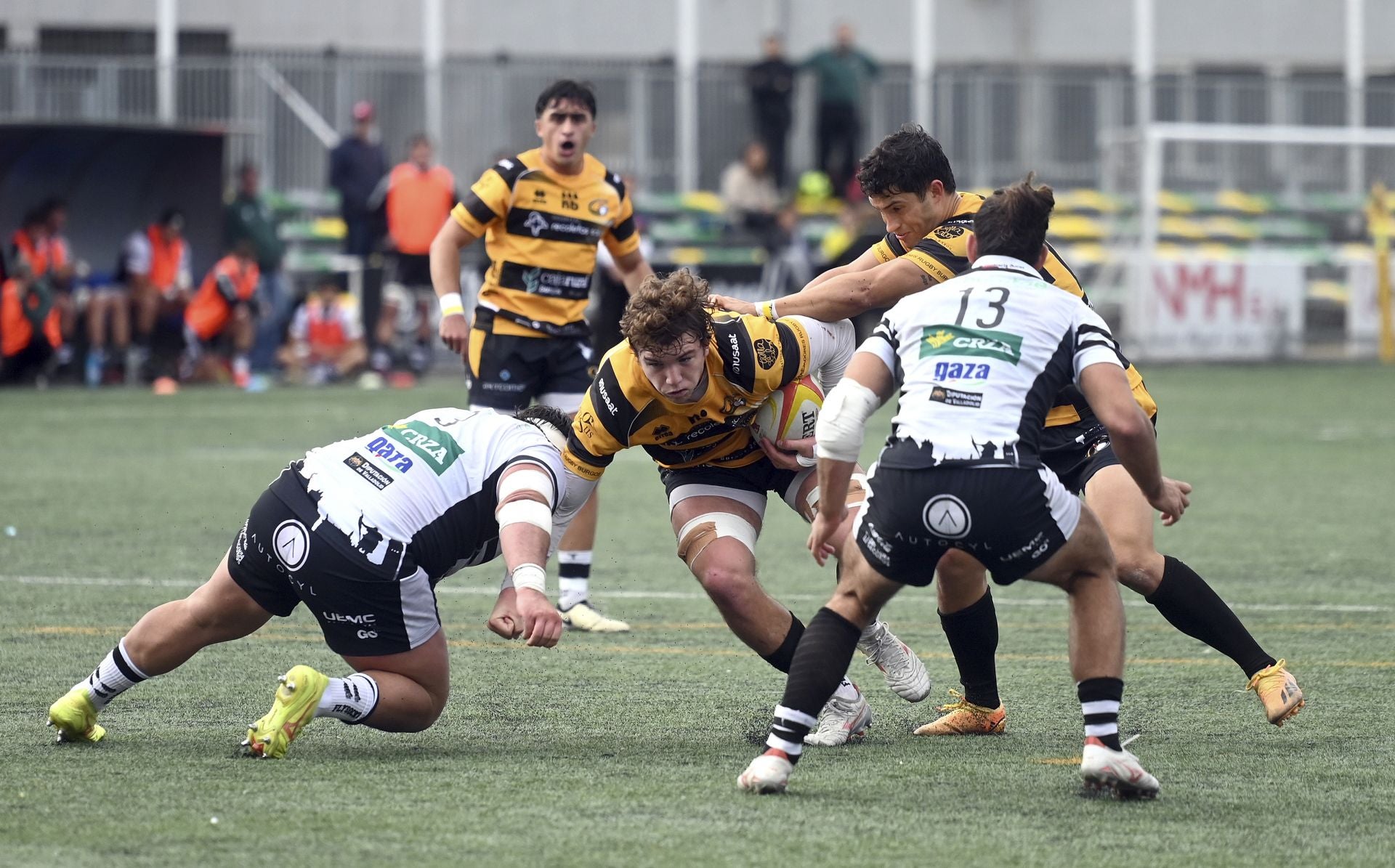 El partido del Recoletas Burgos Caja Rural frente a El Salvador, en imágenes