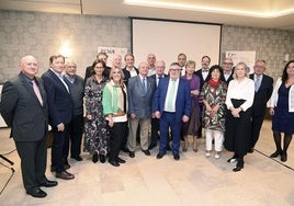 Médicos homenajeados.