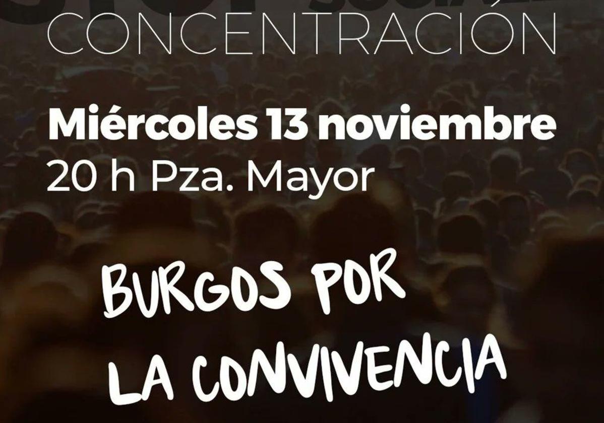 Convocan una concentración por la retirada de las ayudas a ONG en Burgos