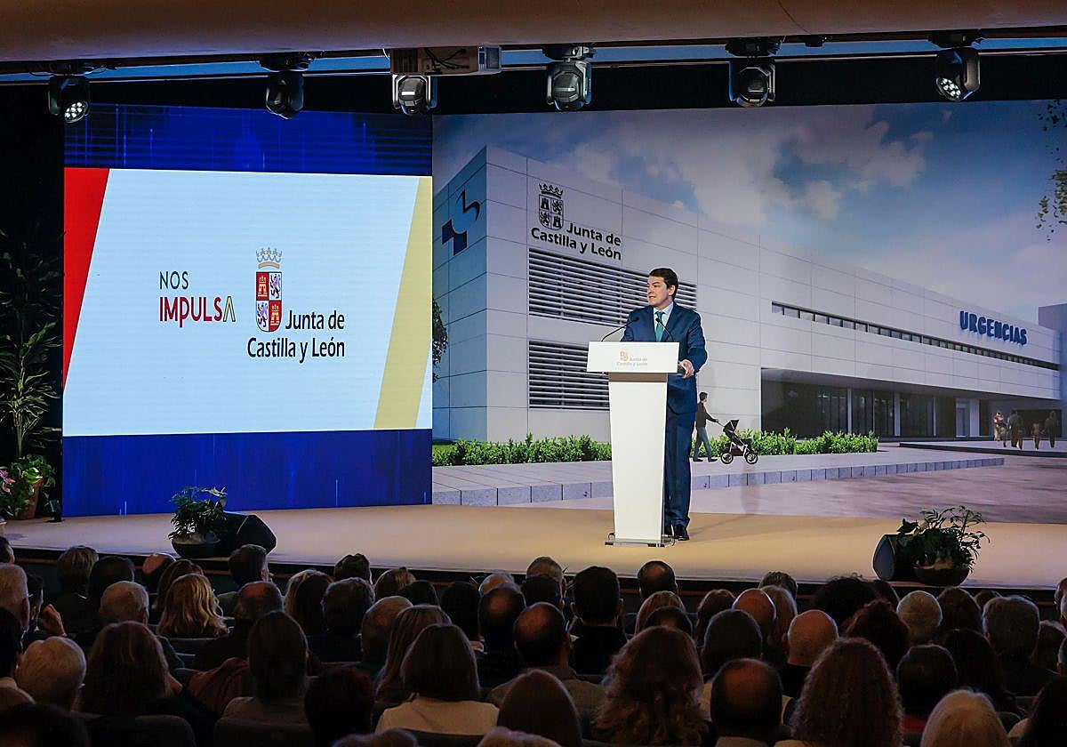 El presidente de la Junta de Castilla y León, Alfonso Fernández Mañueco.